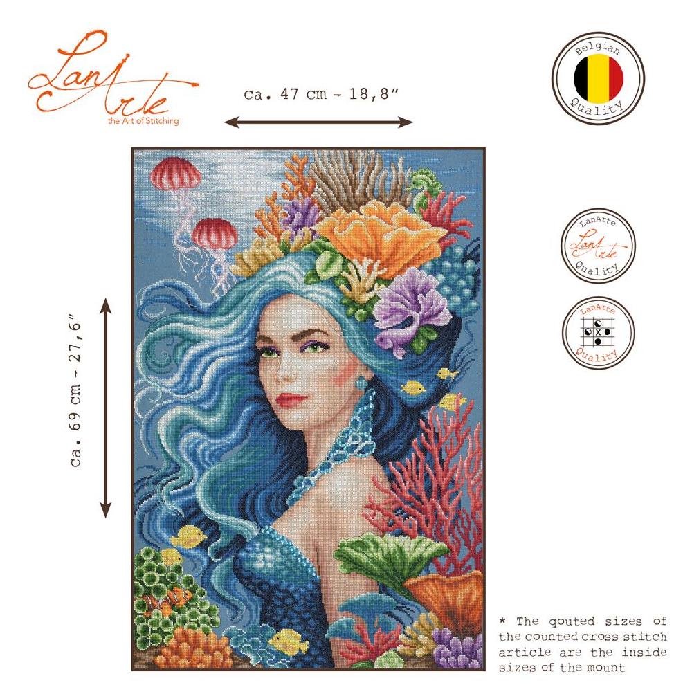 Lanarte Kit Au Point Compté Beauty Of The Sea