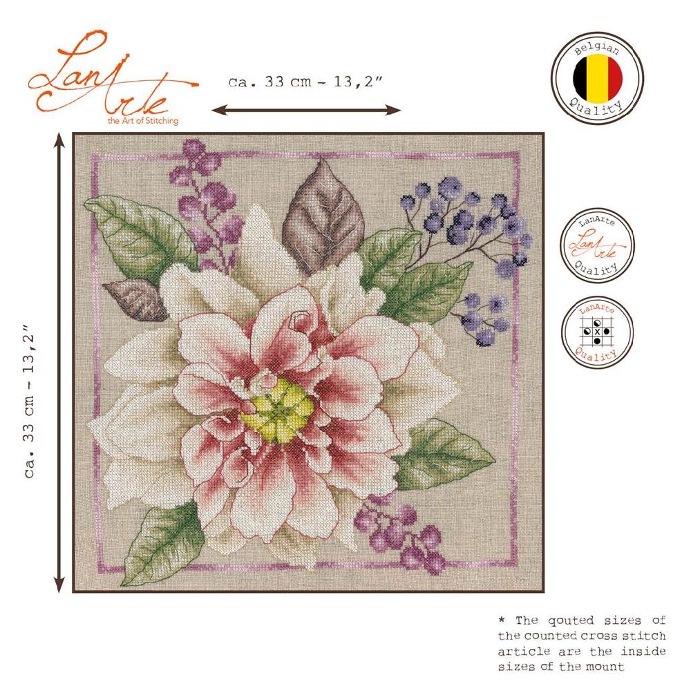 Lanarte Kit Au Point Compté Blanc Florissant