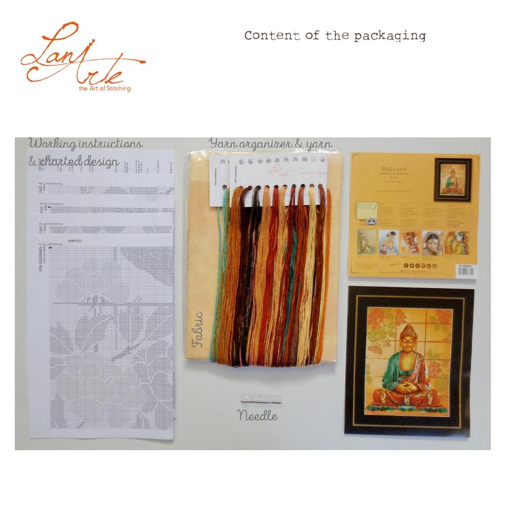 Lanarte Kit Au Point Compté Bouddha