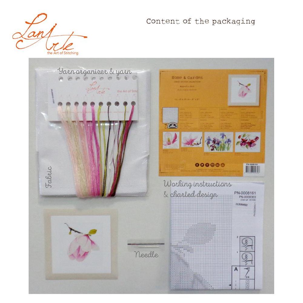 Lanarte Kit Au Point Compté Bouton De Magnolia