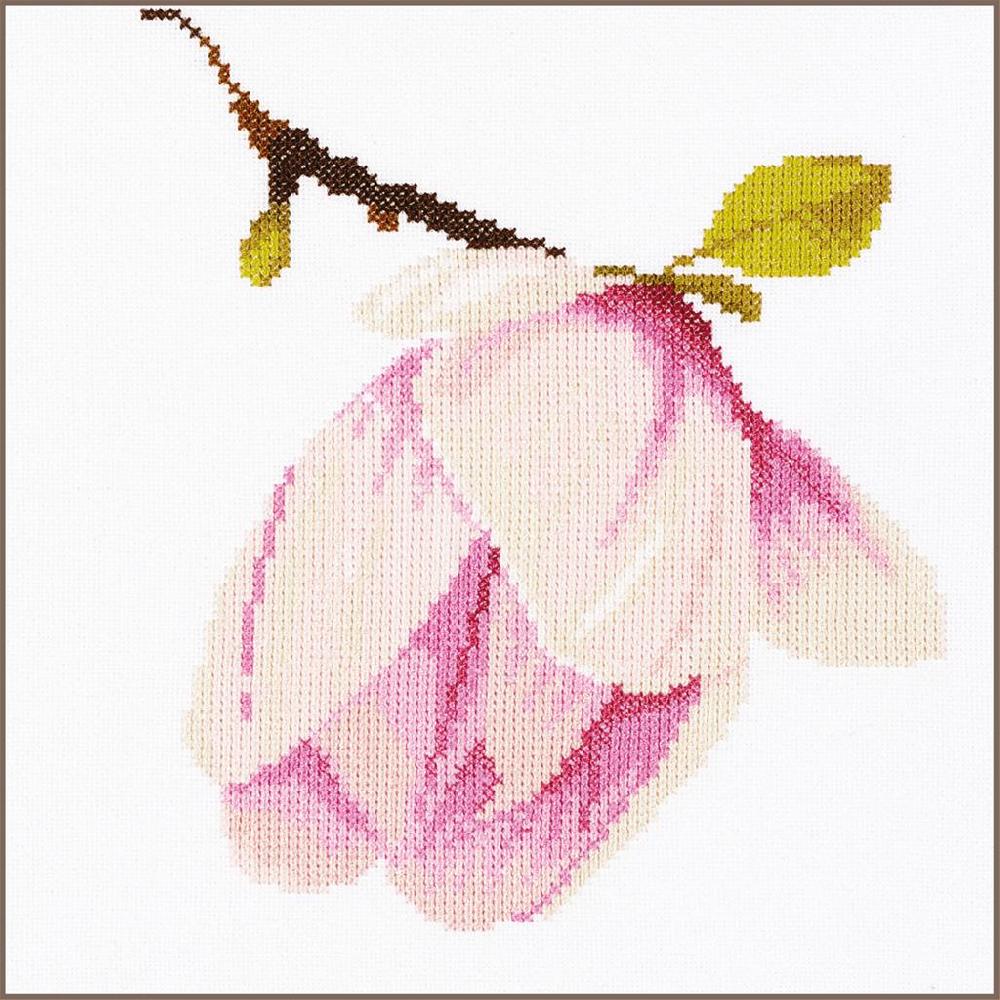 lanarte Kit au point compté Bouton de magnolia