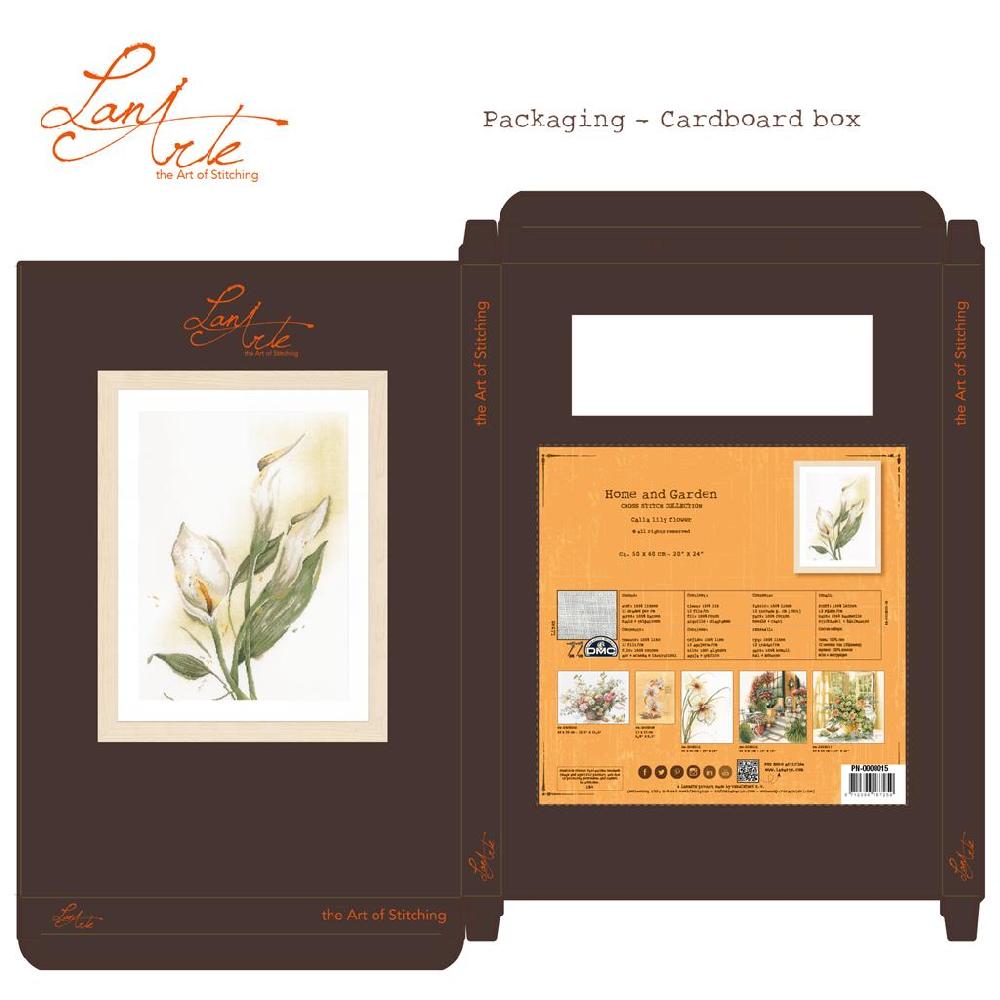 Lanarte Kit Au Point Compté Calla Lily