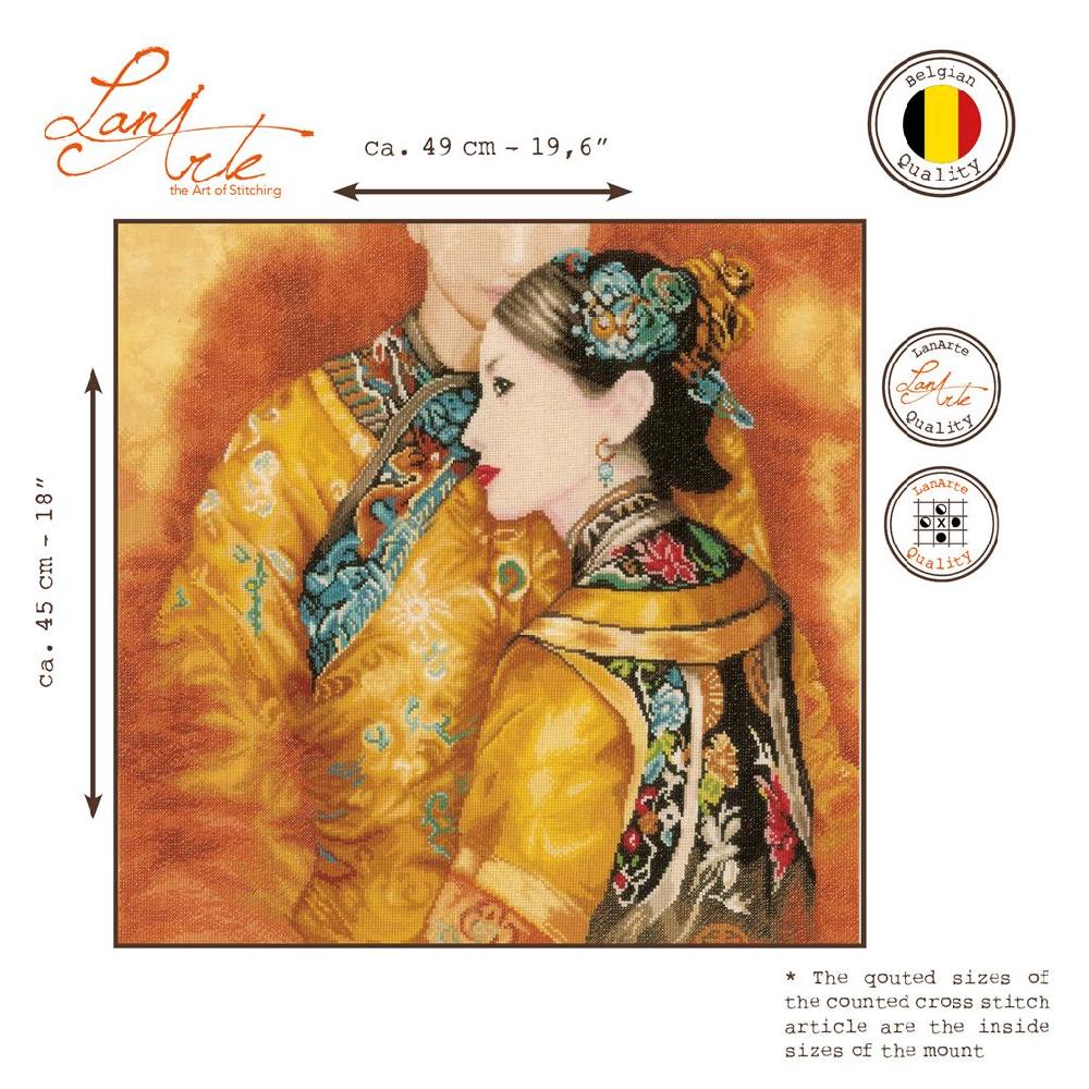 Lanarte Kit Au Point Compté Couple Oriental