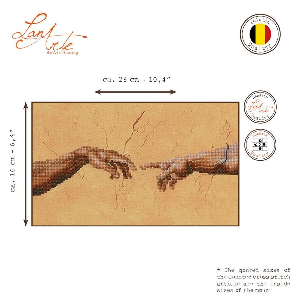 Lanarte Kit Au Point Compté Création 2 Mains