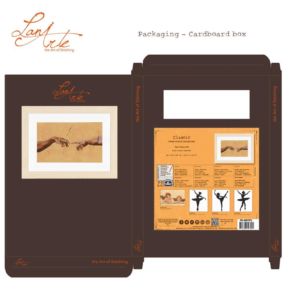 Lanarte Kit Au Point Compté Création 2 Mains