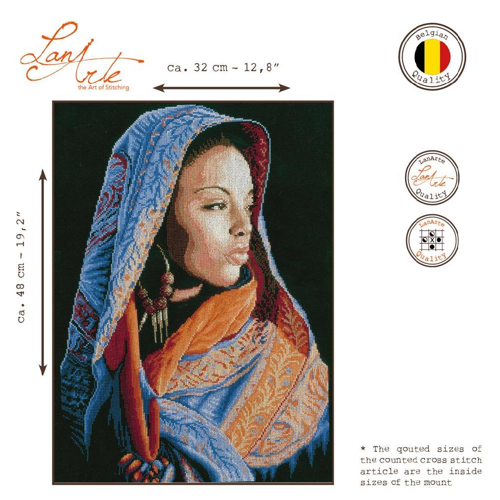 Lanarte Kit Au Point Compté Dame Africaine