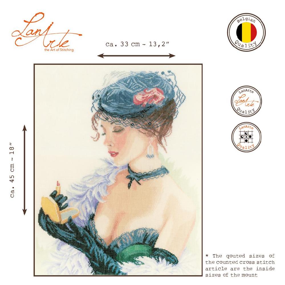 Lanarte Kit Au Point Compté Dame De Rouge à Lèvres