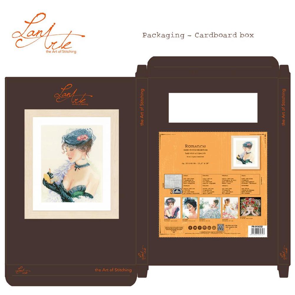 Lanarte Kit Au Point Compté Dame De Rouge à Lèvres