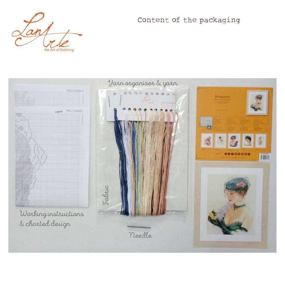 Lanarte Kit Au Point Compté Dame De Rouge à Lèvres