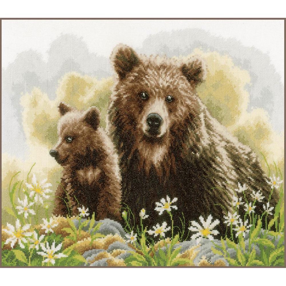 lanarte Kit au point compté Des ours dans les bois