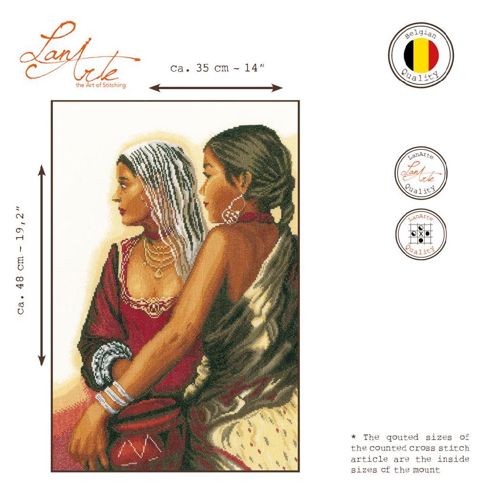 Lanarte Kit Au Point Compté Deux Femmes