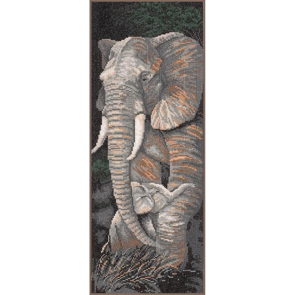 lanarte Kit au point compté Eléphant avec petit