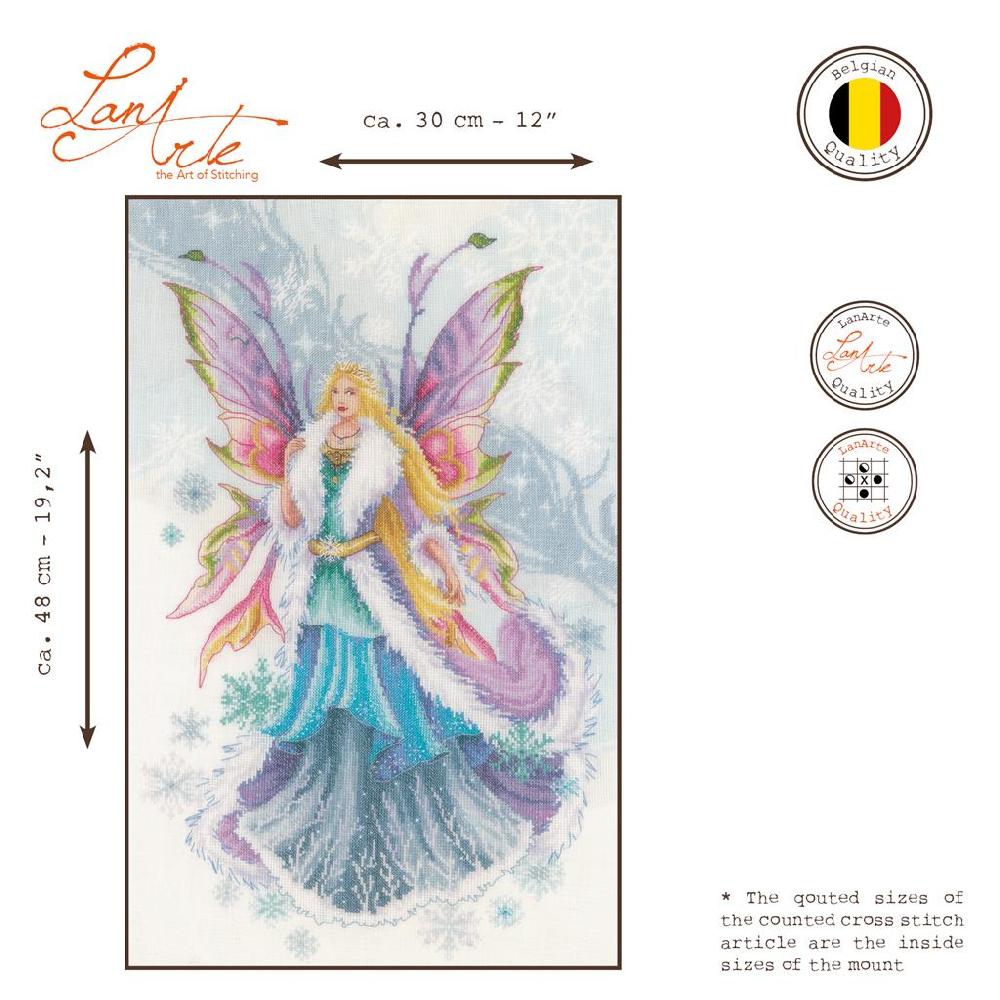 Lanarte Kit Au Point Compté Elfe D'hiver