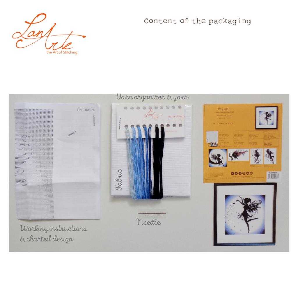 Lanarte Kit Au Point Compté Fée