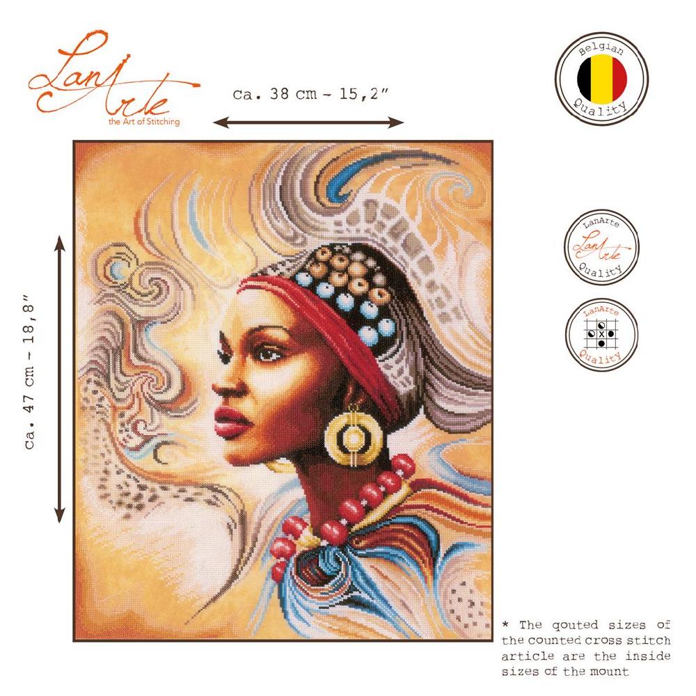 Lanarte Kit Au Point Compté Femme Africaine