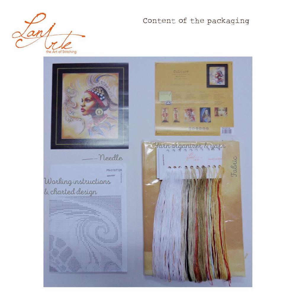 Lanarte Kit Au Point Compté Femme Africaine