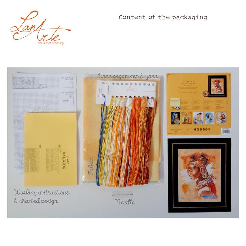 Lanarte Kit Au Point Compté Femme Africaine