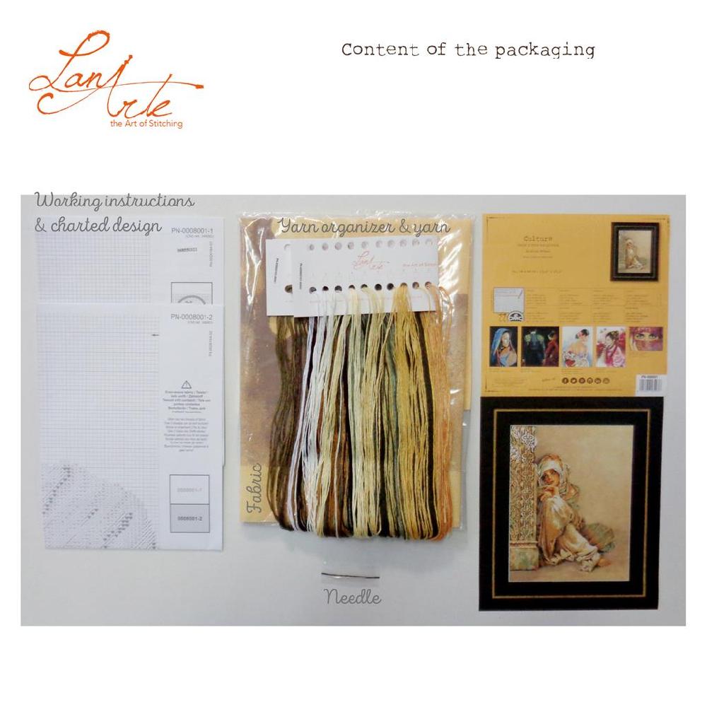 Lanarte Kit Au Point Compté Femme Arabe