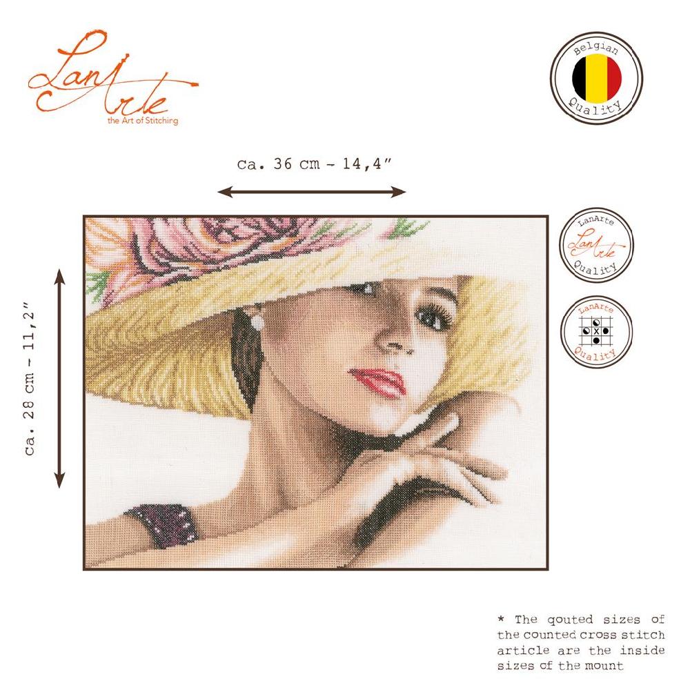 Lanarte Kit Au Point Compté Femme Avec Chapeau