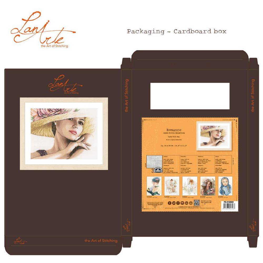 Lanarte Kit Au Point Compté Femme Avec Chapeau