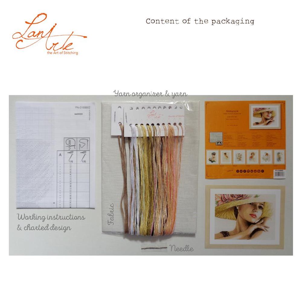 Lanarte Kit Au Point Compté Femme Avec Chapeau