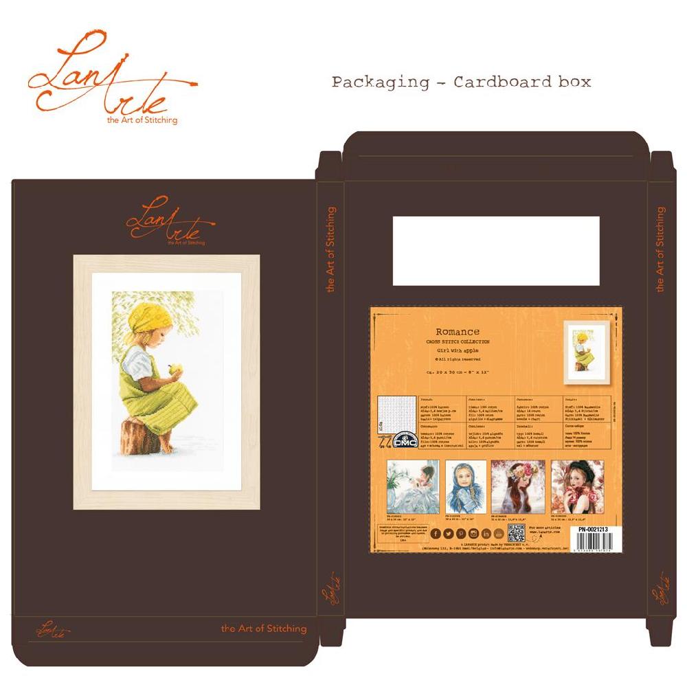 Lanarte Kit Au Point Compté Fille Avec Pomme