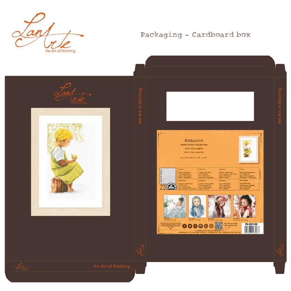 Lanarte Kit Au Point Compté Fille Avec Pomme