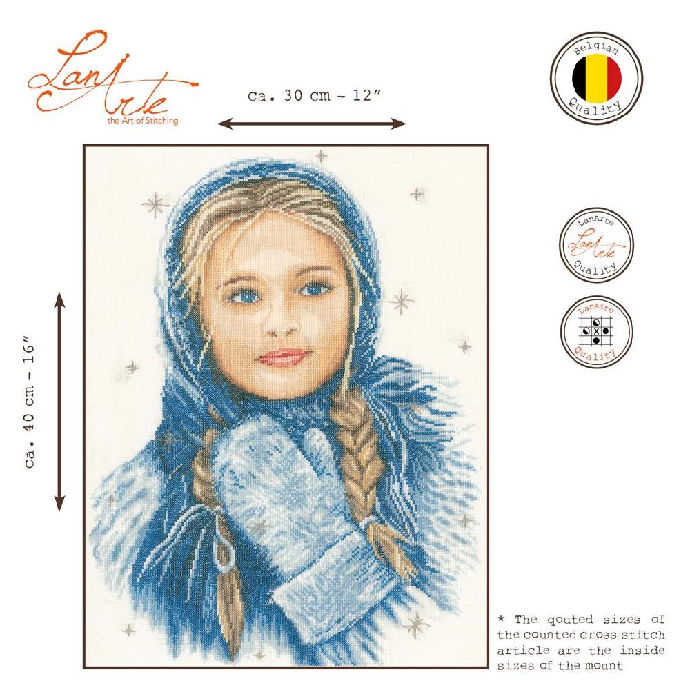 Lanarte Kit Au Point Compté Fille En Hiver