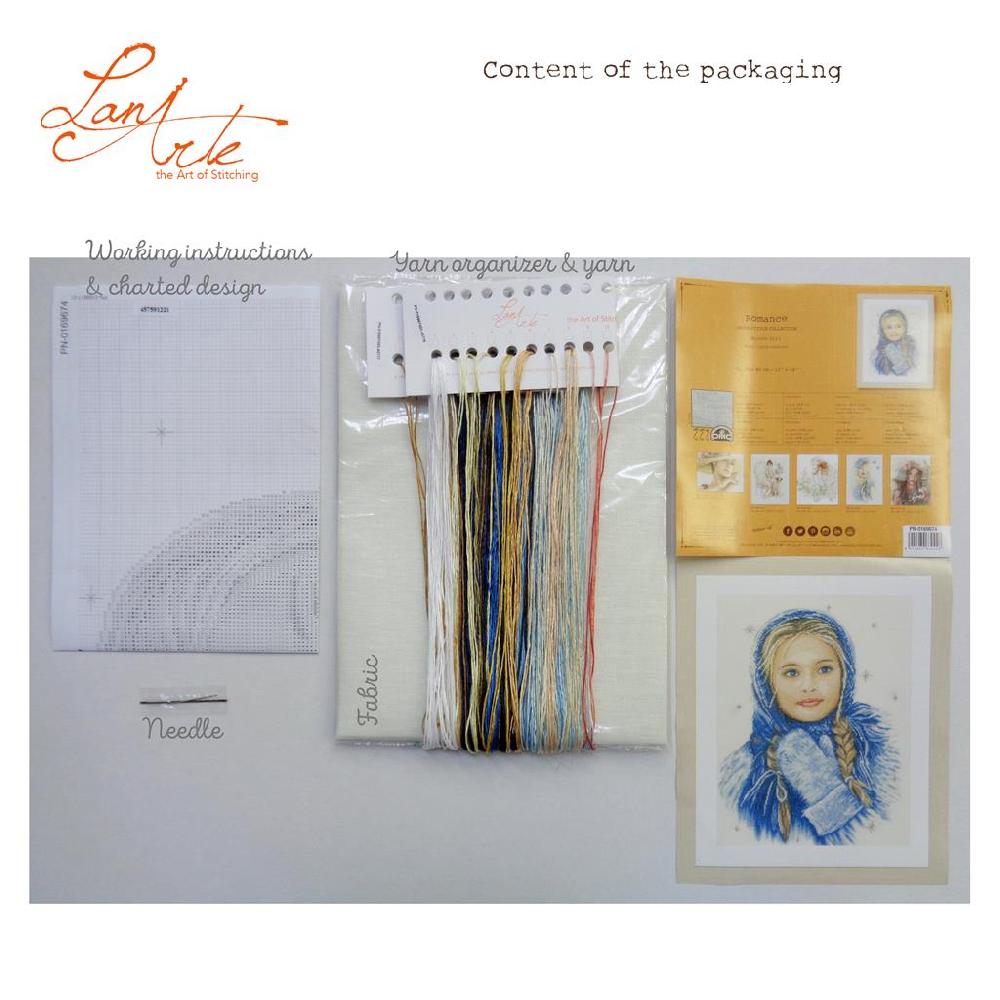 Lanarte Kit Au Point Compté Fille En Hiver