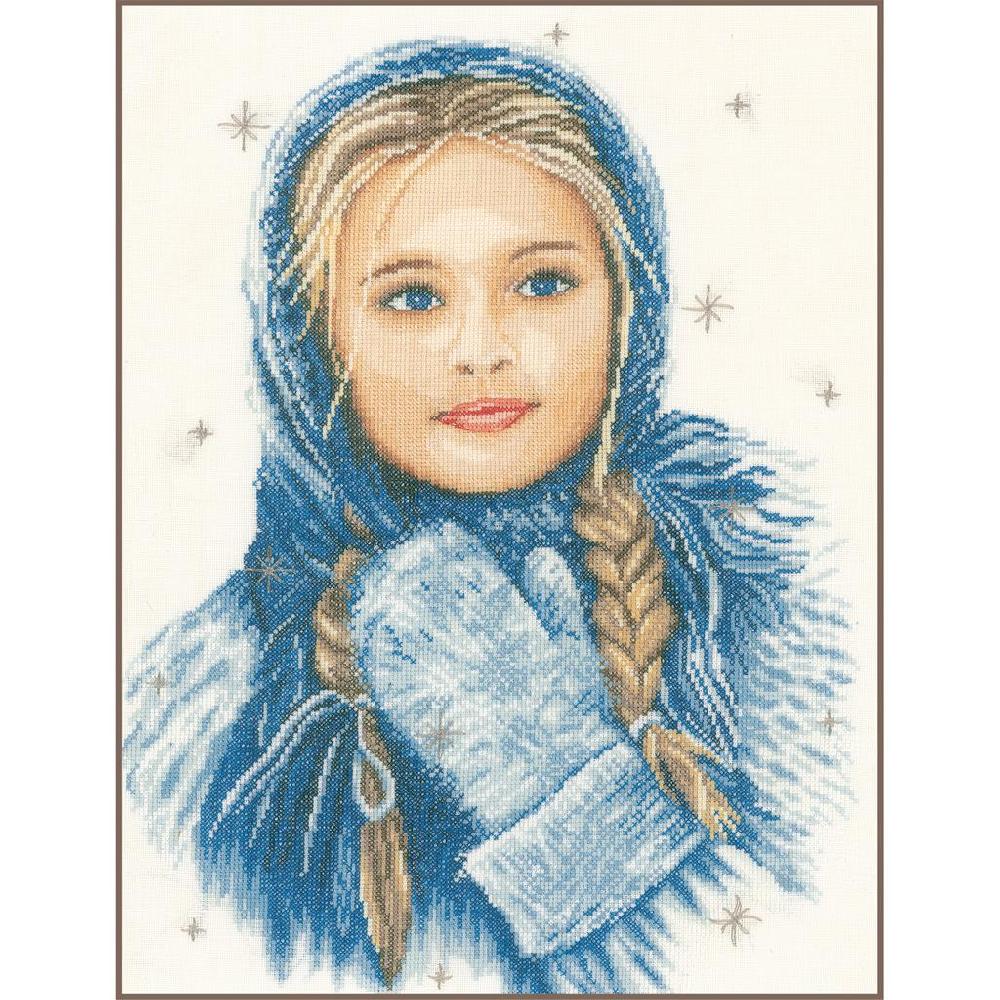 lanarte Kit au point compté Fille en hiver