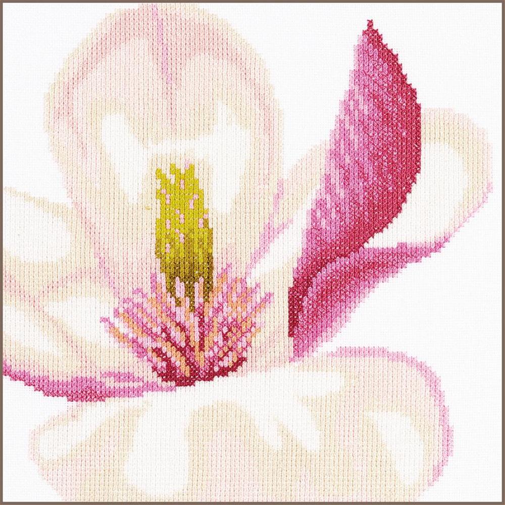 lanarte Kit au point compté Fleur de magnolia