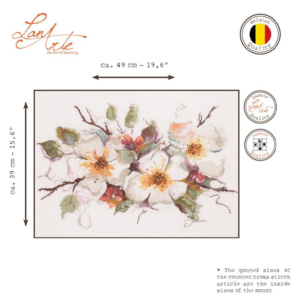 Lanarte Kit Au Point Compté Fleur De Pommier