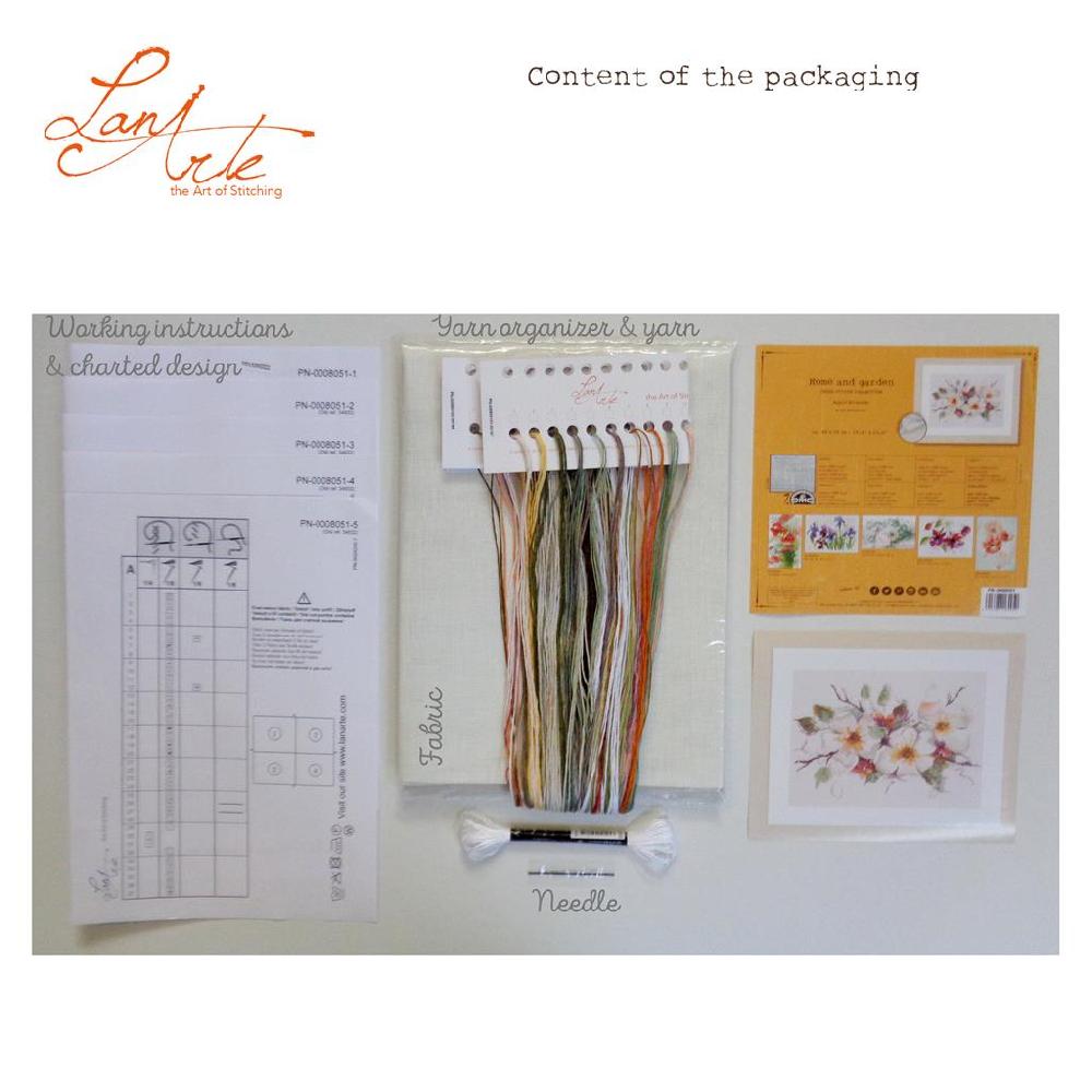 Lanarte Kit Au Point Compté Fleur De Pommier