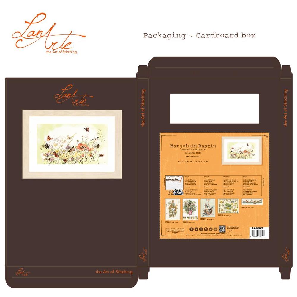 Lanarte Kit Au Point Compté Fleurs