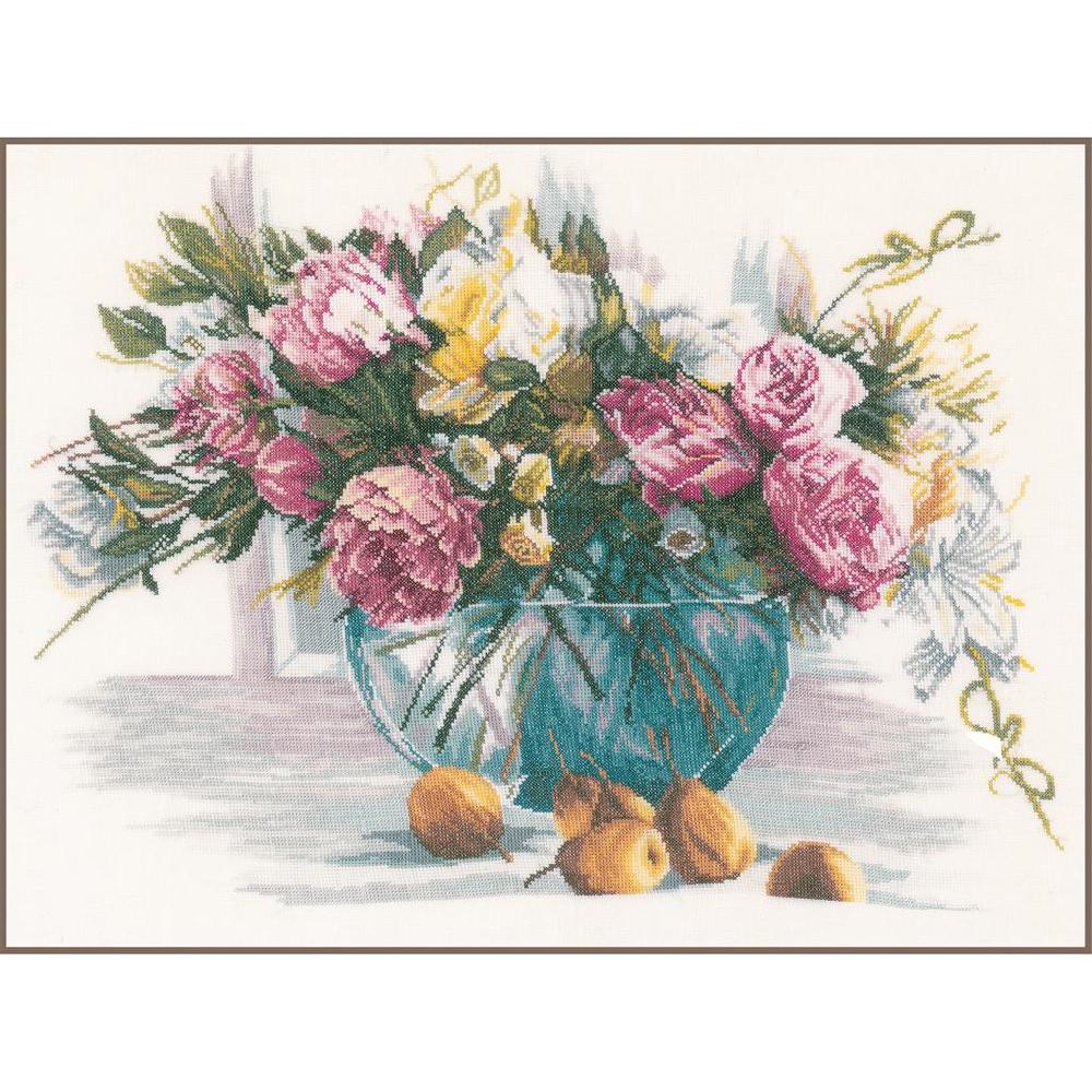 lanarte Kit au point compté Fleurs