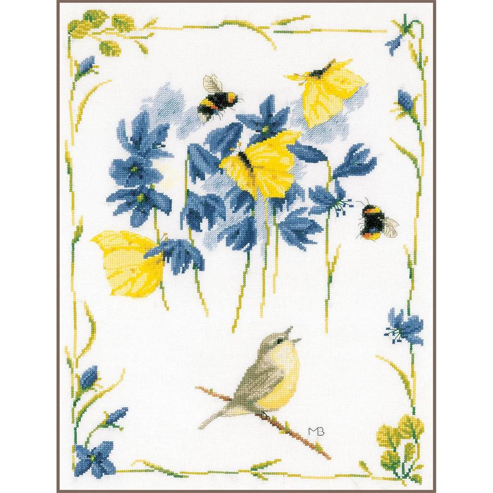lanarte Kit au point compté Gazouillis d'oiseaux