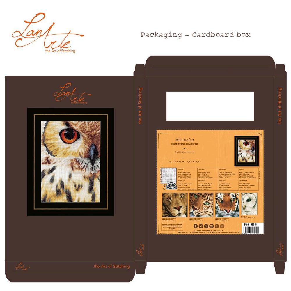 Lanarte Kit Au Point Compté Hibou