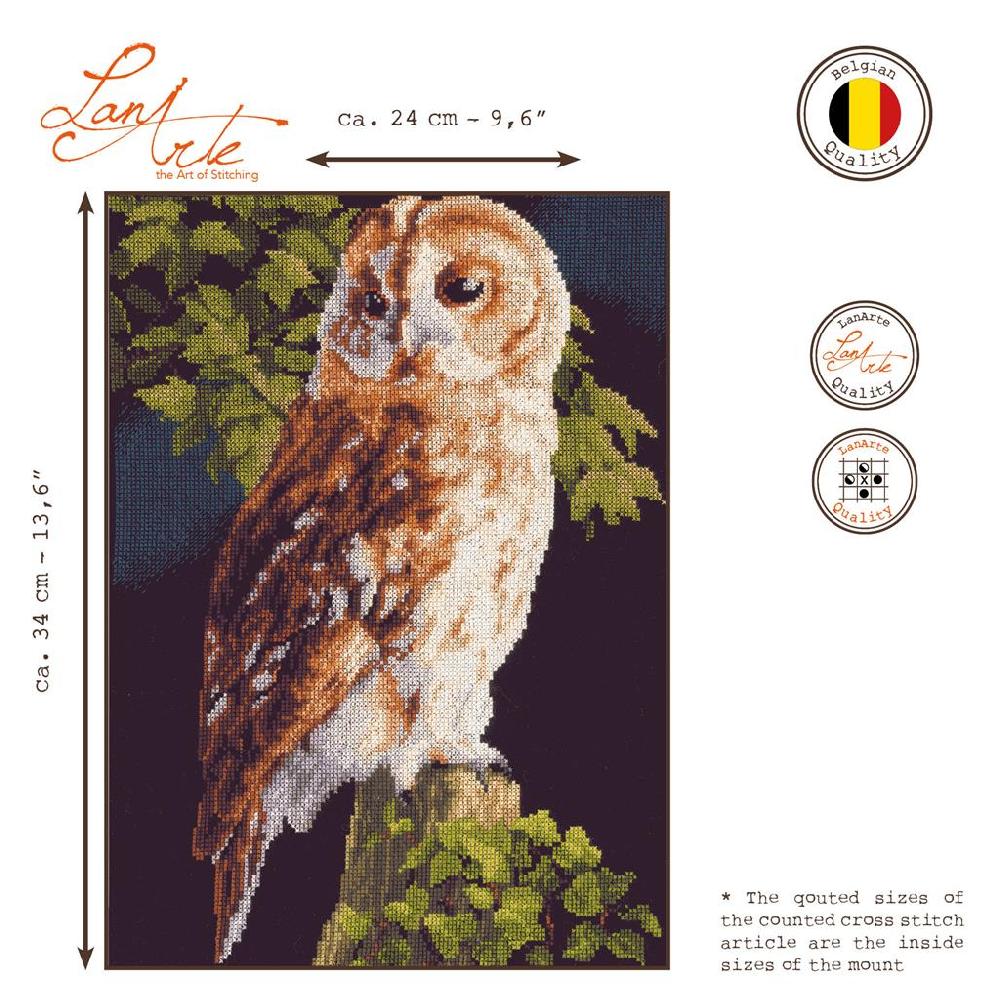 Lanarte Kit Au Point Compté Hibou