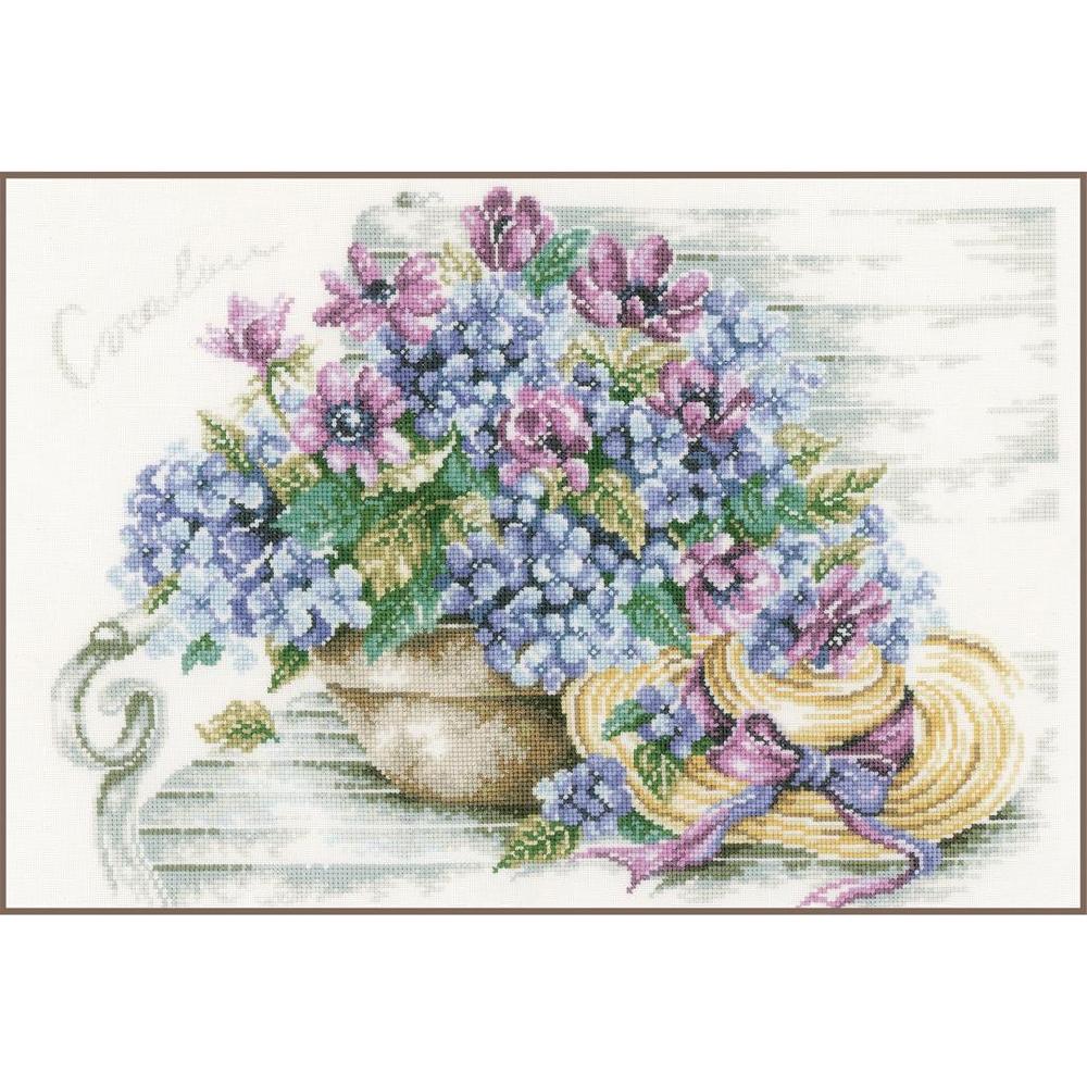 lanarte Kit au point compté Hortensias