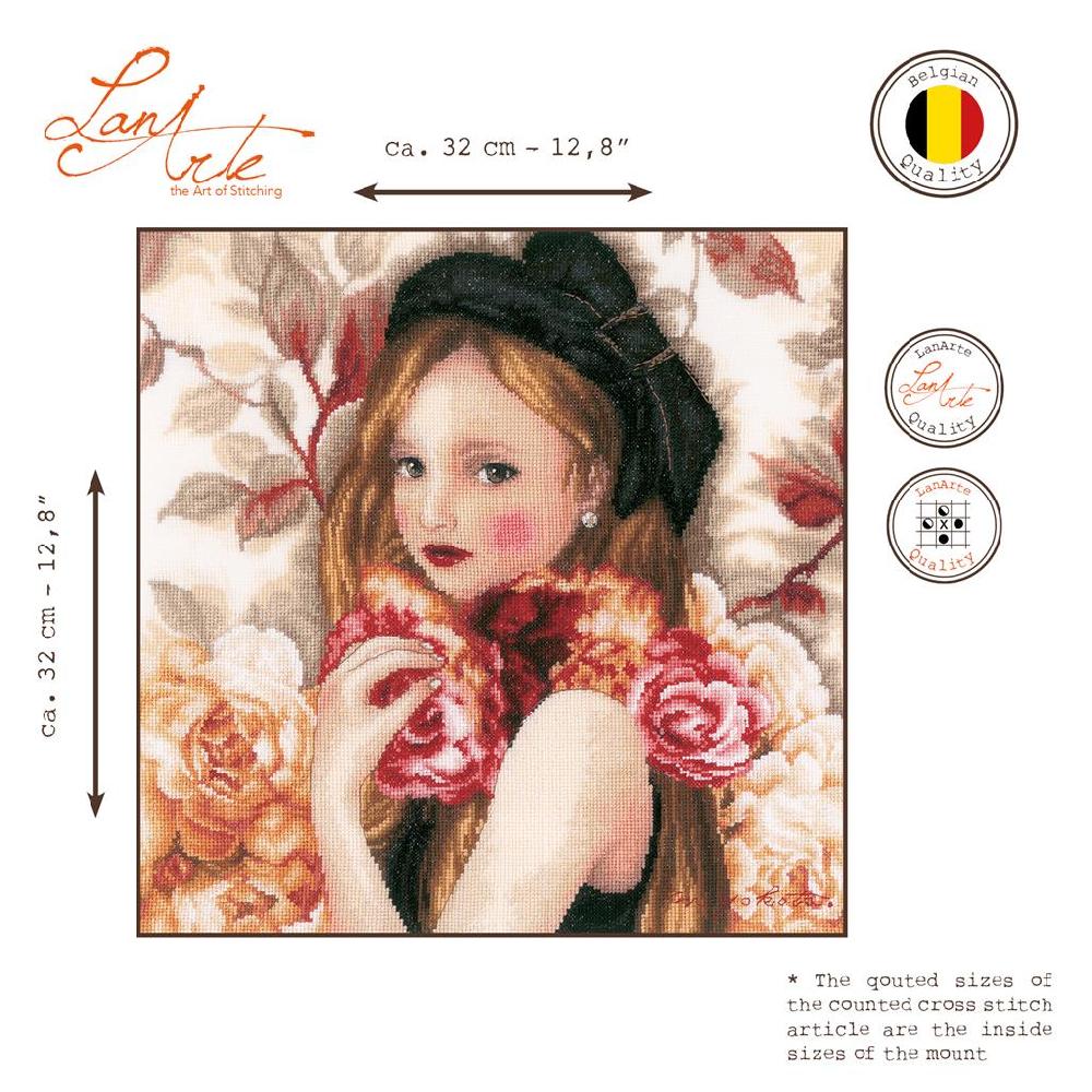 Lanarte Kit Au Point Compté I Hold Roses