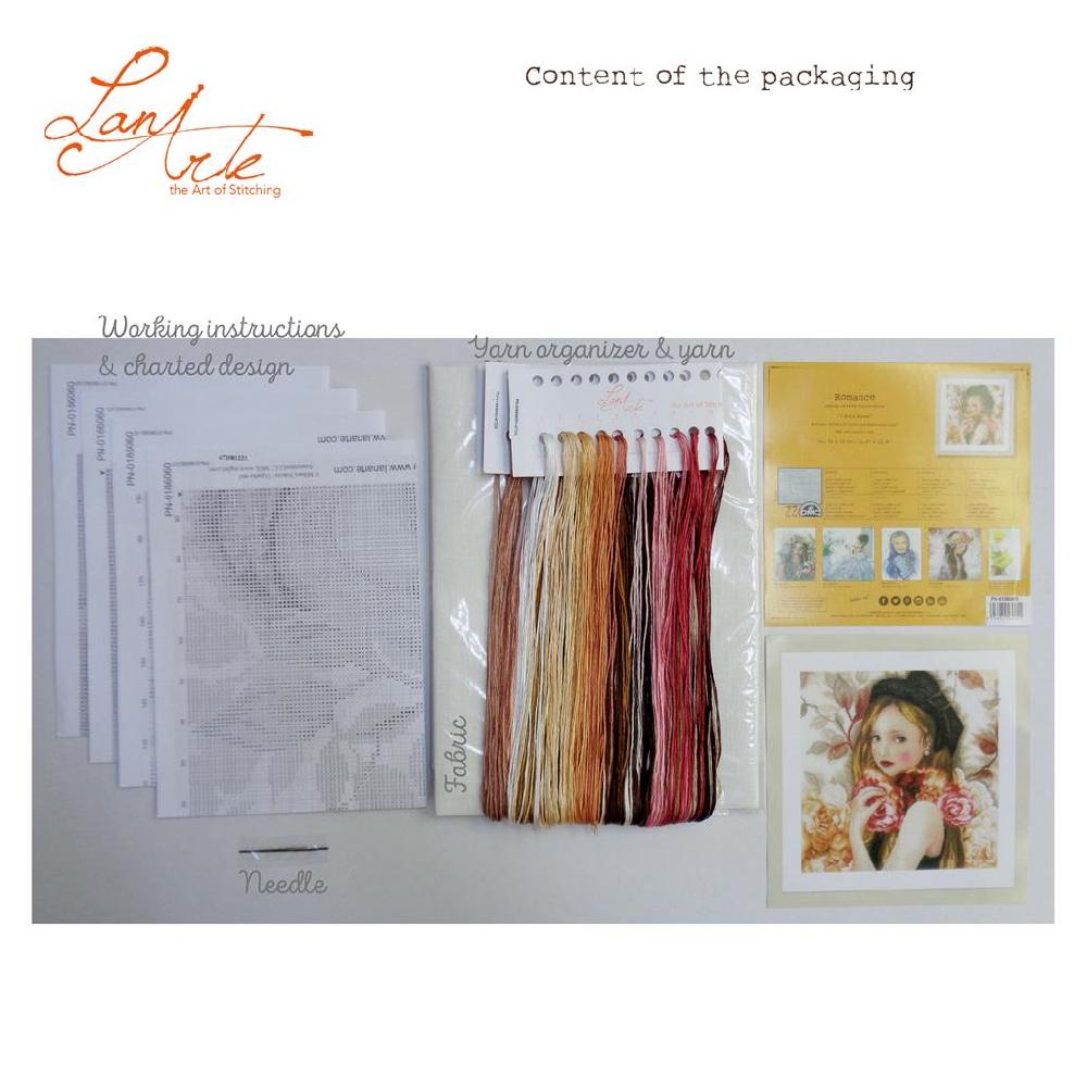 Lanarte Kit Au Point Compté I Hold Roses