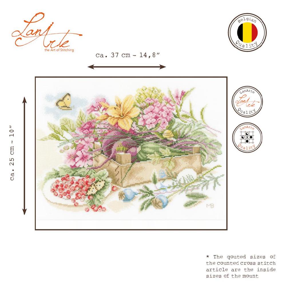 Lanarte Kit Au Point Compté In The Garden