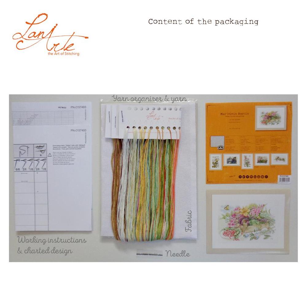 Lanarte Kit Au Point Compté In The Garden