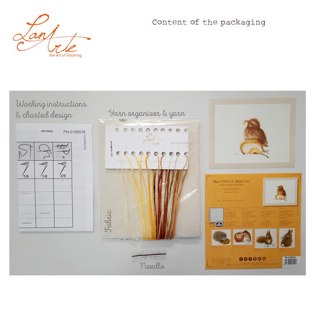 Lanarte Kit Au Point Compté Jeune Merle