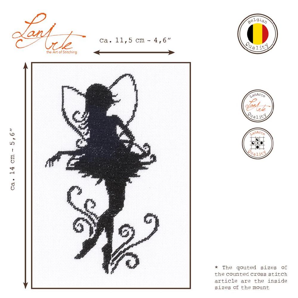 Lanarte Kit Au Point Compté Jolie Petite Fée