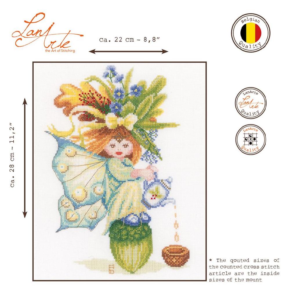 Lanarte Kit Au Point Compté La Fille Des Glands