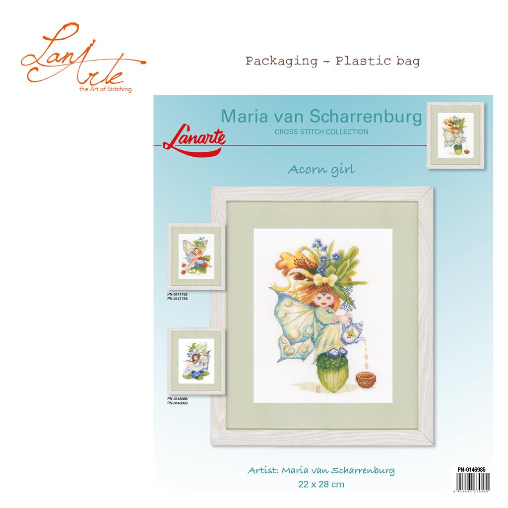 Lanarte Kit Au Point Compté La Fille Des Glands