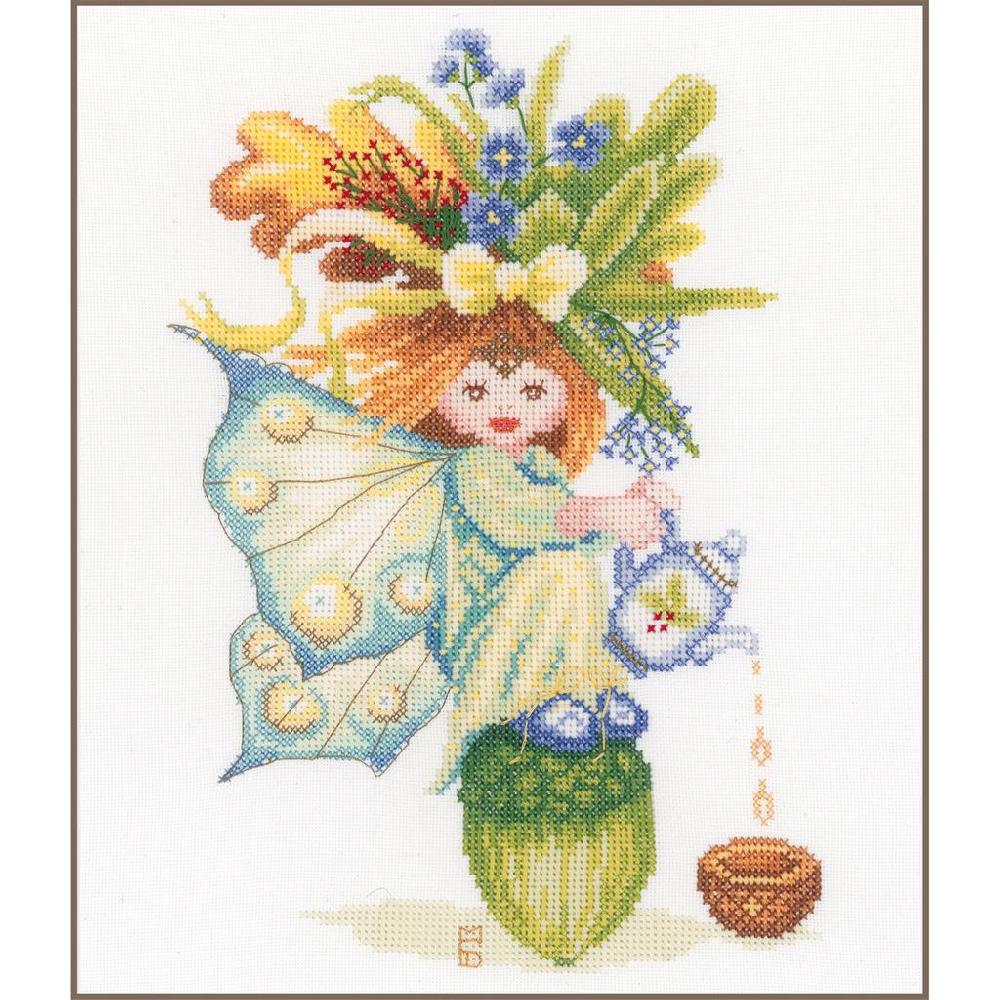 lanarte Kit au point compté La fille des glands