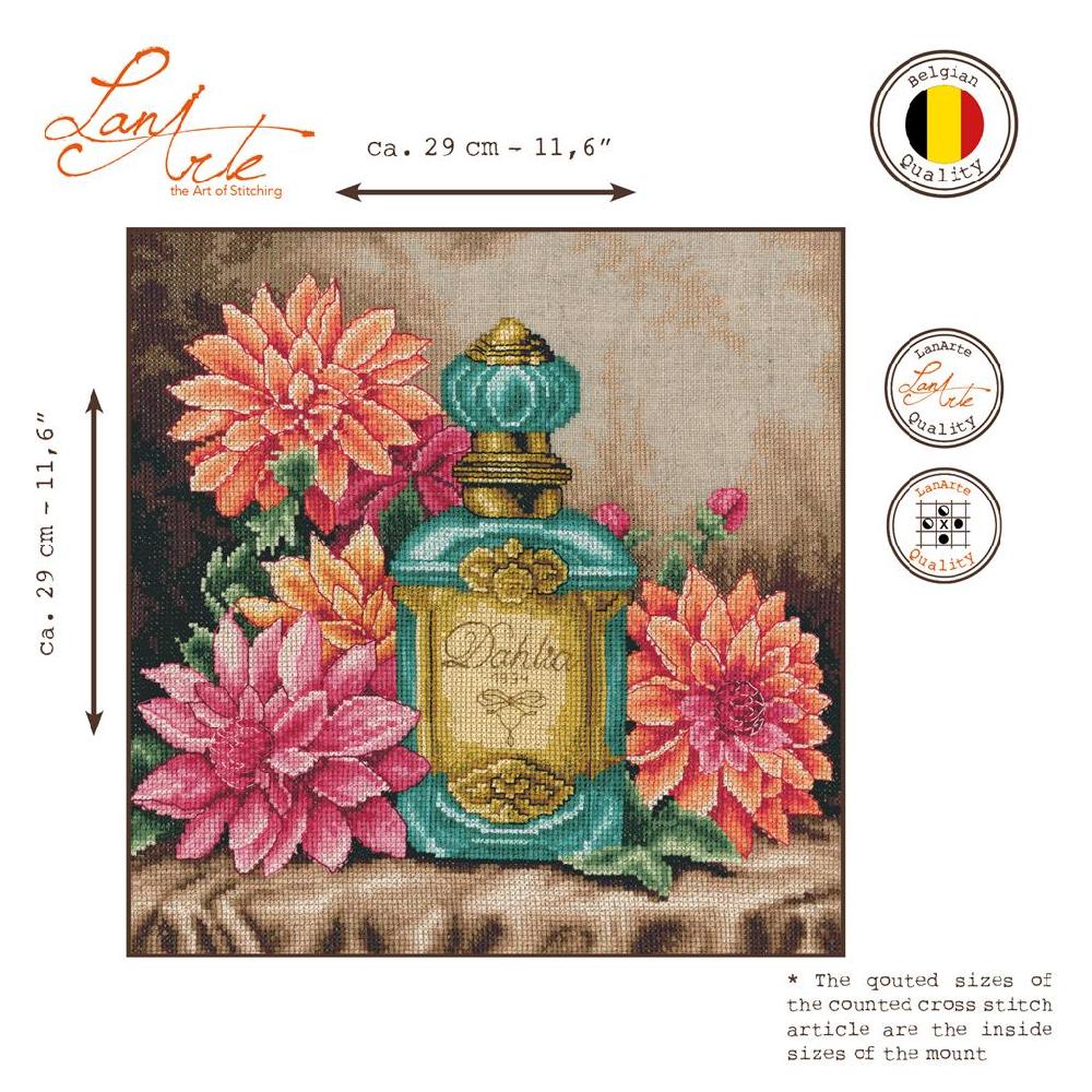 Lanarte Kit Au Point Compté Le Parfum Du Dahlia