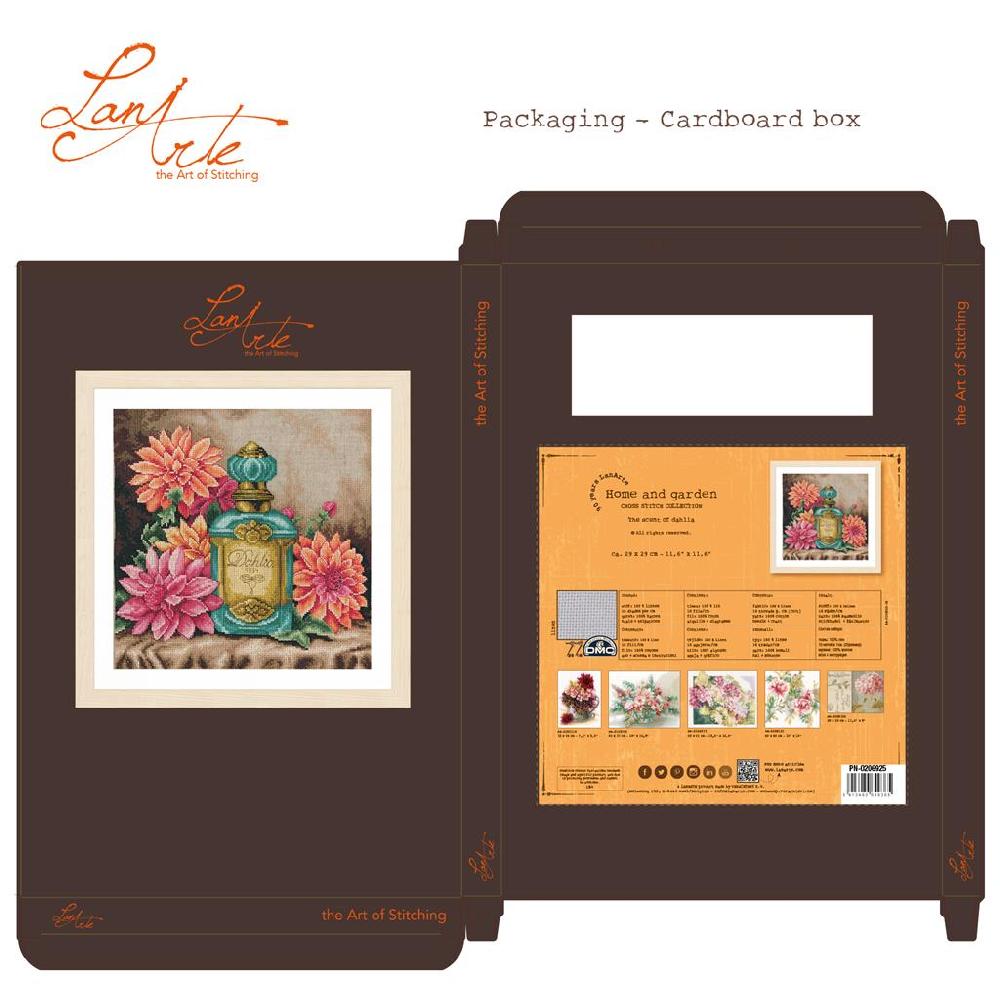 Lanarte Kit Au Point Compté Le Parfum Du Dahlia
